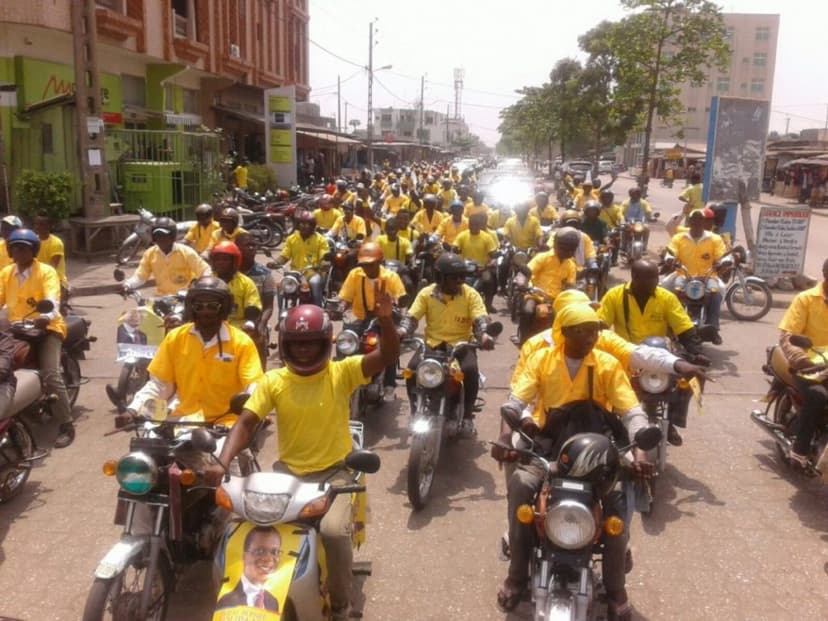 Benin - Transports : Les conducteurs de taxis-motos au Bénin…