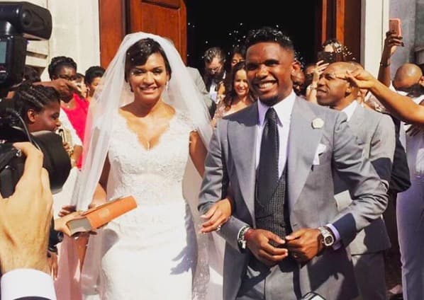 Samuel et Georgette Eto o se marient devant le Pape François et 200 invités le 15 juin 2016