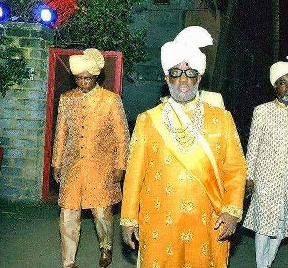 Jean-Luc Bédié s'est marié samedi au domicile de son père : tenues indiennes et marocaines à l'honneur