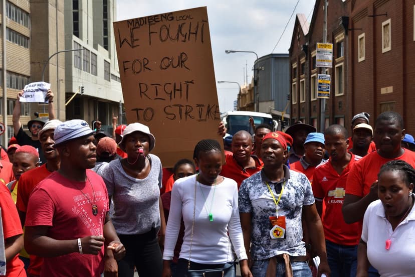 Afrique du Sud : stop aux politiques tueuses d’emplois!