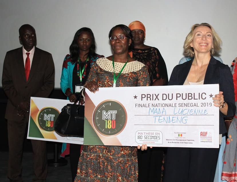 « Ma thèse en 180 secondes » 2019 : Dakar accueille pour la première fois la finale internationale du concours