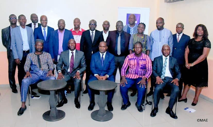 Rentrée économique de l'association « Investisseurs sans frontières » : Alpha Barry partage la vision de l’UA et du président Kaboré (Burkina Faso)