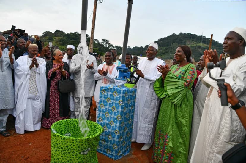 Eau potable : le Premier Ministre Amadou Gon Coulibaly raccorde une dizaine de villages de la sous-préfecture de Gbonné