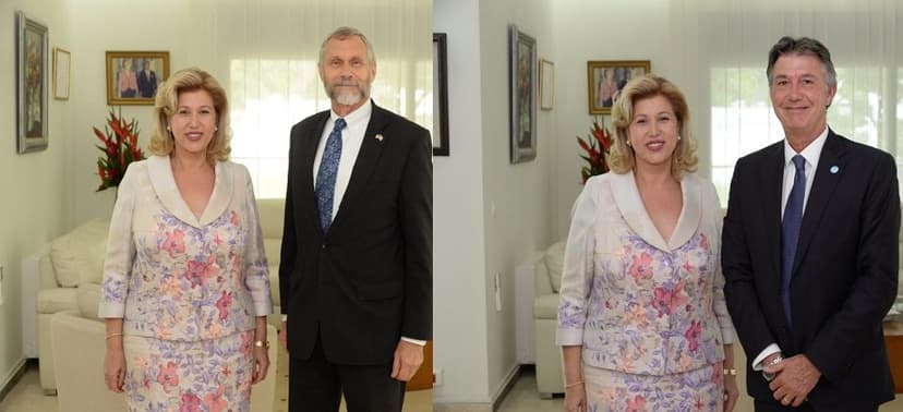 Côte d’Ivoire : Richard Keith Bell et Vincent Marc chez Dominique Ouattara