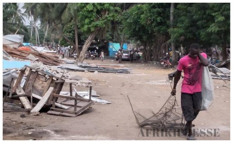 Zone aéroportuaire : Euro canal rasé, ce qui est prévu pour les populations déguerpies, le corps de Ani Guibahi bientôt en Côte d’Ivoire