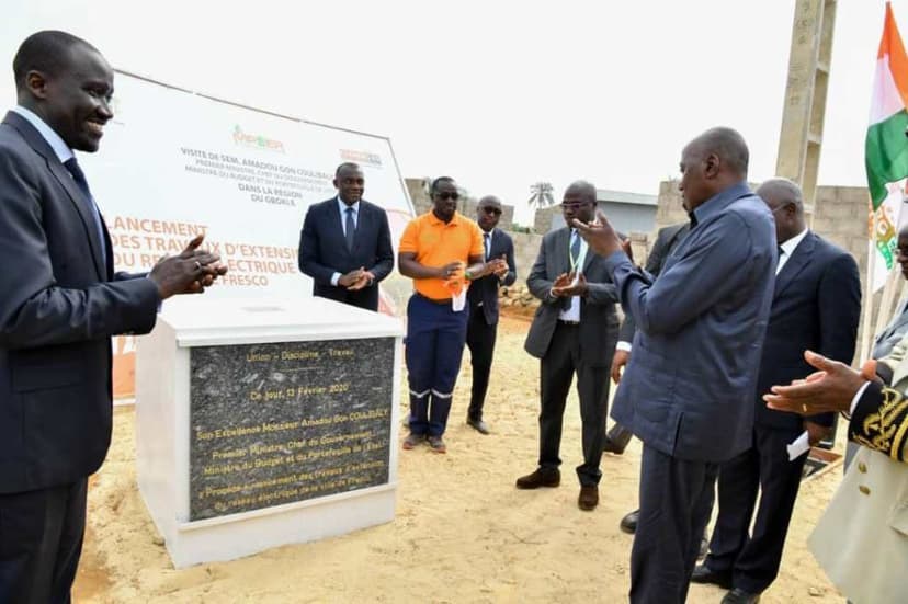 Sassandra : Bientôt de l'électricité pour 17 000 habitants de sept quartiers