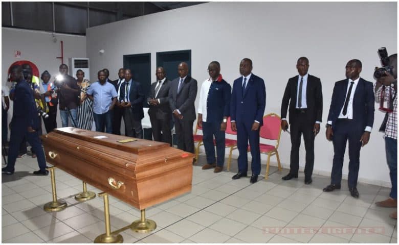 Drame du vol AF703 : la dépouille Ani Guibahi arrivée à Abidjan (Côte d’Ivoire)
