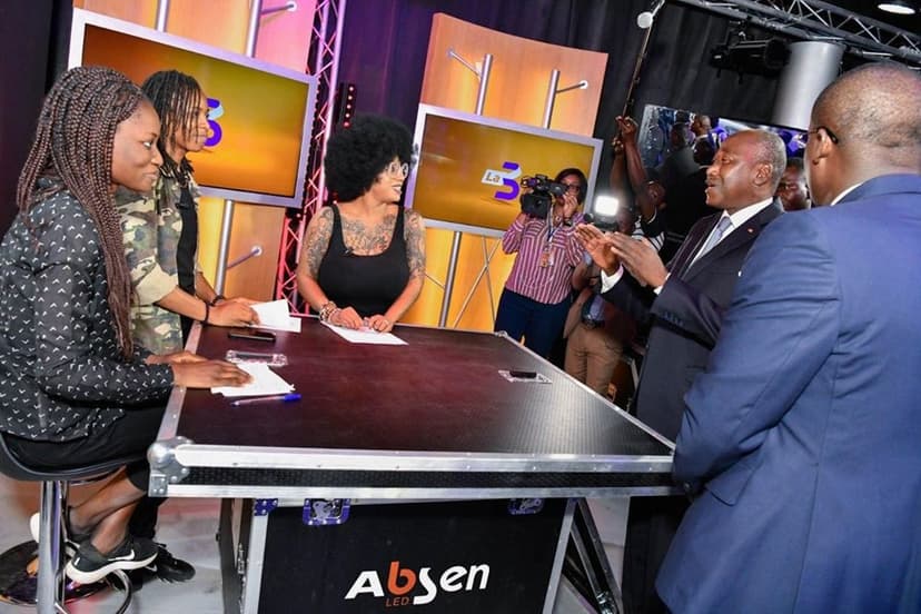 Médias : le Premier Ministre Amadou Gon Coulibaly inaugure les locaux de la nouvelle chaîne publique "La 3"