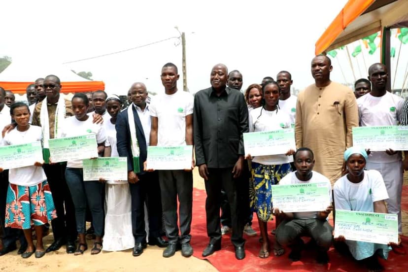 Opération "AGIR pour les Jeunes 2" : 66 millions de FCFA pour financer les projets de 150 jeunes de Sassandra