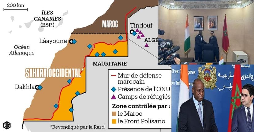 Sahara Occidental : La Côte d’Ivoire a inauguré mardi un consulat général à Laâyoune.