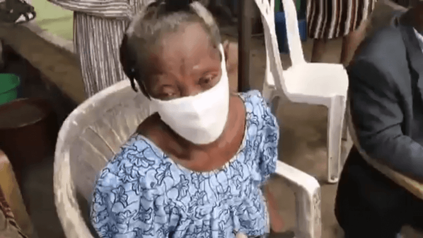 Covid-19, Abobo : le maire Hamed Bakayoko apporte son soutien à une vielle dame en détresse