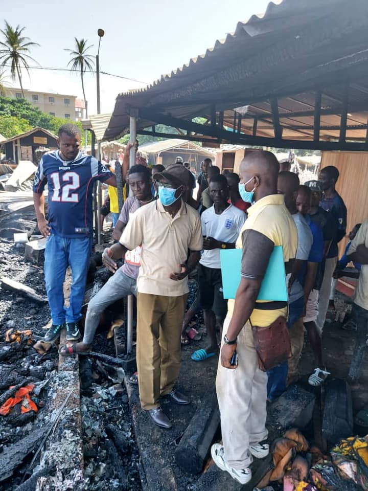 Côte d’Ivoire - Grand Bassam : Incendie au centre artisanal, aucune perte en vie humaine (Sidiki Konaté)