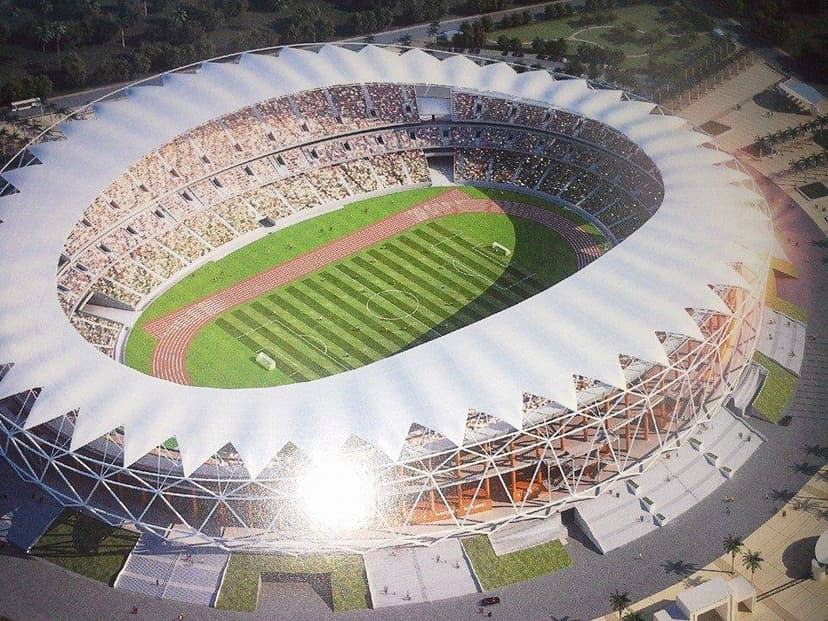 Contribution-Abidjan : le stade olympique d’Ebimpé, nouvelle merveille de la Côte d’Ivoire !