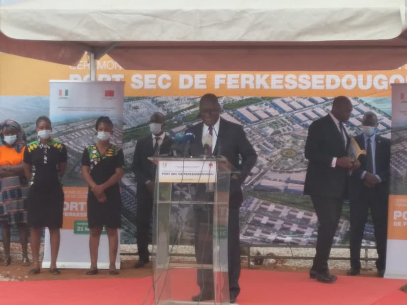 Port sec de Ferkessédougou : une chance pour nos jeunesses en quête d'emploi (Téné Birahima OUATTARA, conseil régional)