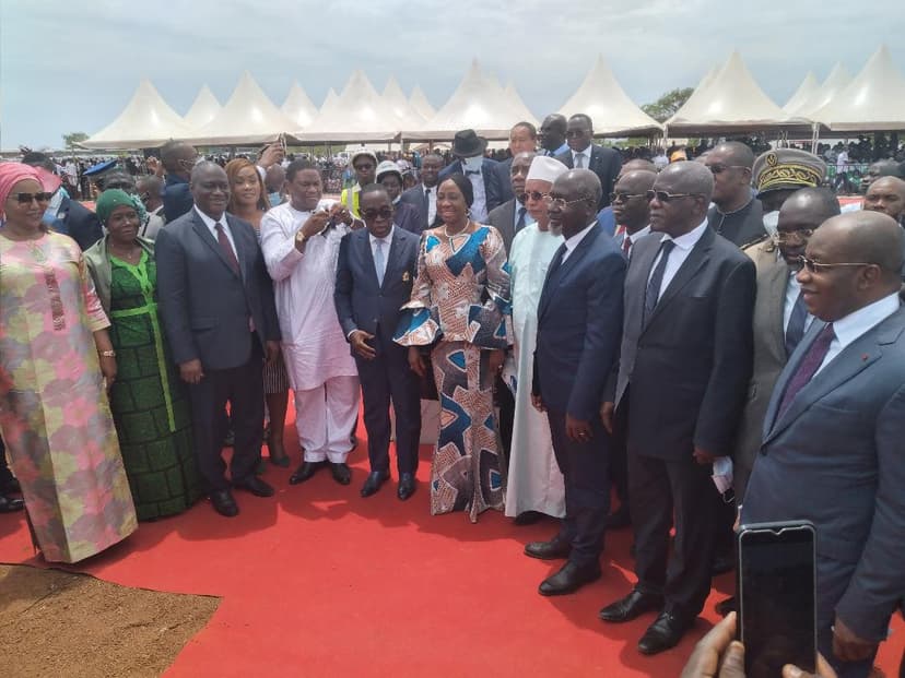 Côte d’Ivoire : Lancement des travaux de construction du Port Sec de Ferkessedougou.