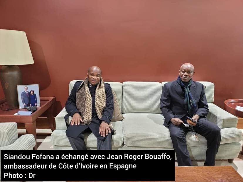 Sublime Côte d'Ivoire : Siandou Fofana à Madrid pour la 24ème Assemblée générale de l'OMT