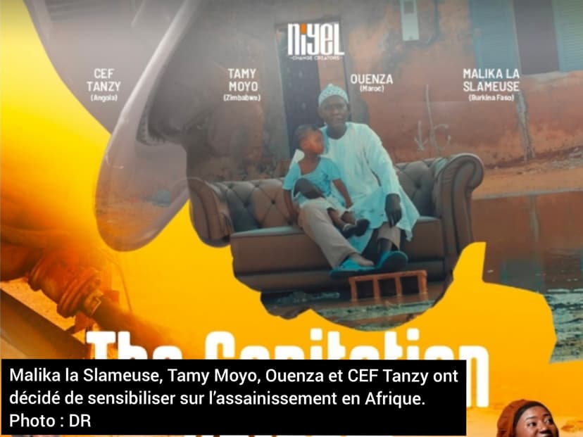 Des artistes africains donnent de la voix pour sensibiliser sur l’assainissement du continent