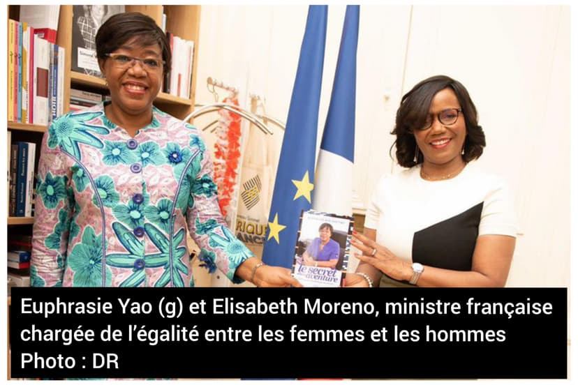 Célébration des 10 ans du Compendium des compétences féminines de Côte d’Ivoire : Euphrasie Yao sollicite la participation d’Elisabeth Moreno, de Kilch Danielle et de Louise Mushikiwabo