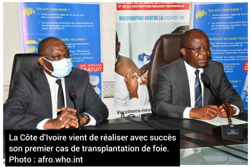 Transplantation de foie en Côte d'Ivoire : l’OMS soutient la première intervention