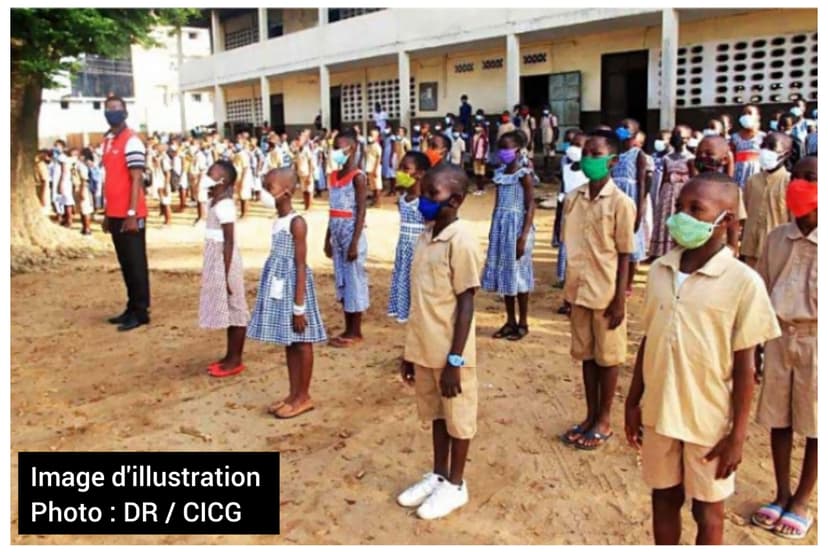 Côte d’Ivoire : le taux brut de scolarisation passe à 100,5% en 2019.