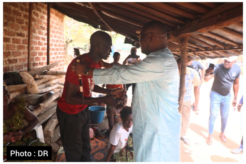 Accident meurtrier à Duékoué-Delobly : Serey Doh Célestin auprès de la famille éplorée (Guémon-Côte d’Ivoire)