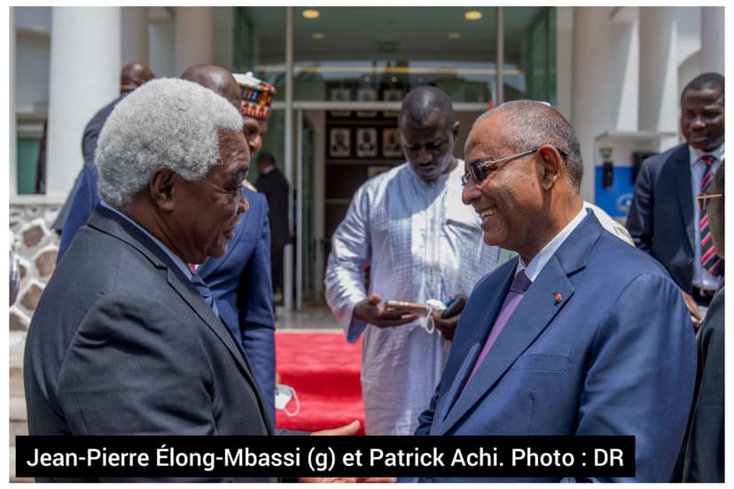 9ème Sommet Africités : Jean-Pierre Élong-Mbassi consulte le Premier ministre ivoirien Patrick Achi