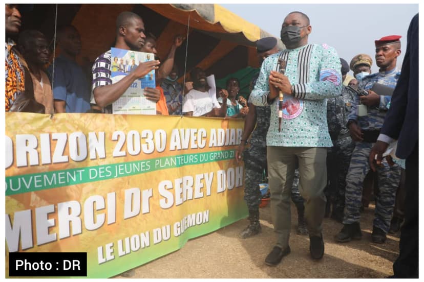 Gloplou-Zibiao : Les populations disent Merci à Serey Doh Célestin ( 3e édition du paquinou WE «Amoumahouke»)