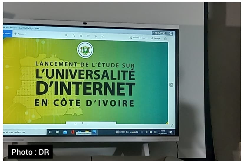 Côte d'Ivoire : une étude lancée sur l'universalité de l'internet (comment rendre l'internet accessible à toutes les populations)