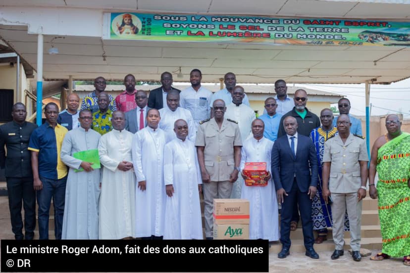 Carême chrétien : Roger Félix Adom invite les fidèles catholiques à prier pour une paix durable en Côte d’Ivoire