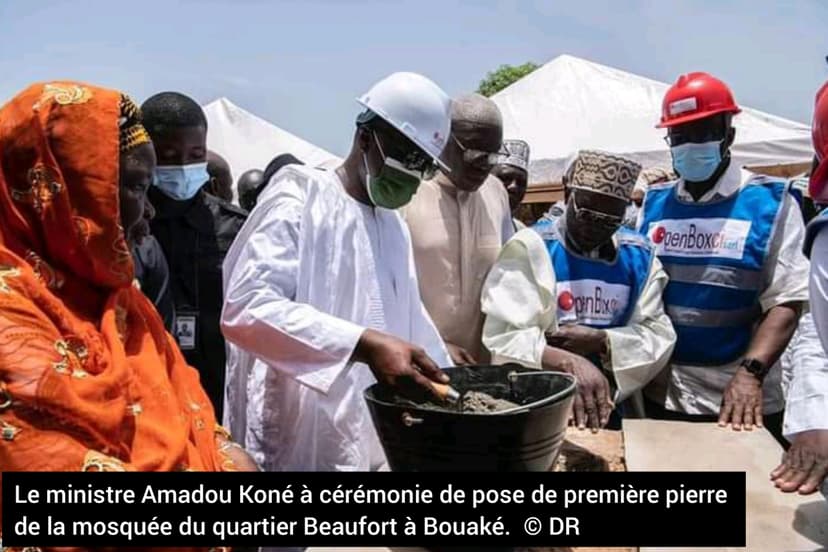 Bouaké : Amadou Koné pose des actions en faveur de la communauté musulmane