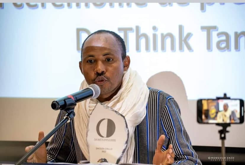 Daouda Diallo, Prix Nobel international des défenseurs des droits humains, menacé de mort