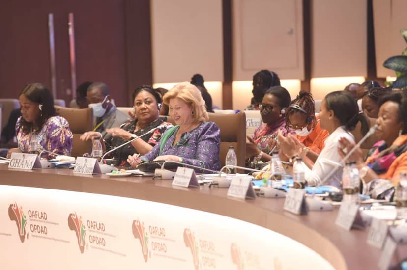 Brazzaville : le message de Dominique Ouattara aux Premières Dames d’Afrique (26e Age OPDAD à Brazzaville)