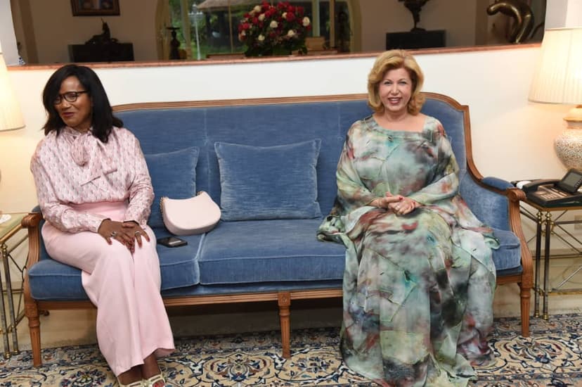 Elisabeth MORENO à propos de Dominique Ouattara : « Elle est une chance pour les femmes ivoiriennes »