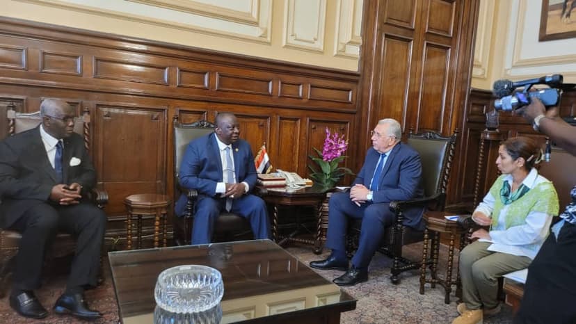 Coopération agricole : Kobenan Kouassi Adjoumani et son homologue Égyptien signent une déclaration