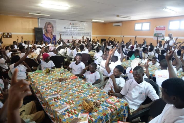 Taabo : le CNS sensibilise les enfants et les populations sur le danger du travail des enfants