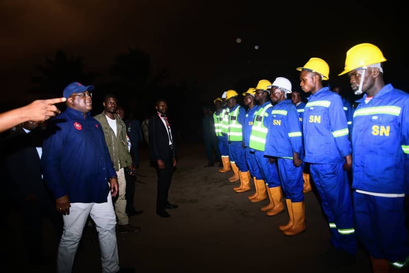 RD Congo : Félix Tshisekedi lance les travaux de la route Kananga-Kalamba Mbuji pour désenclaver le Grand Kasaï