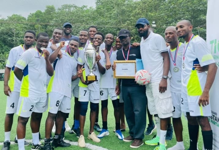 Football : L’équipe de Deloitte Côte d’Ivoire vainqueur de la première édition du Tournoi inter cabinets (TIC)