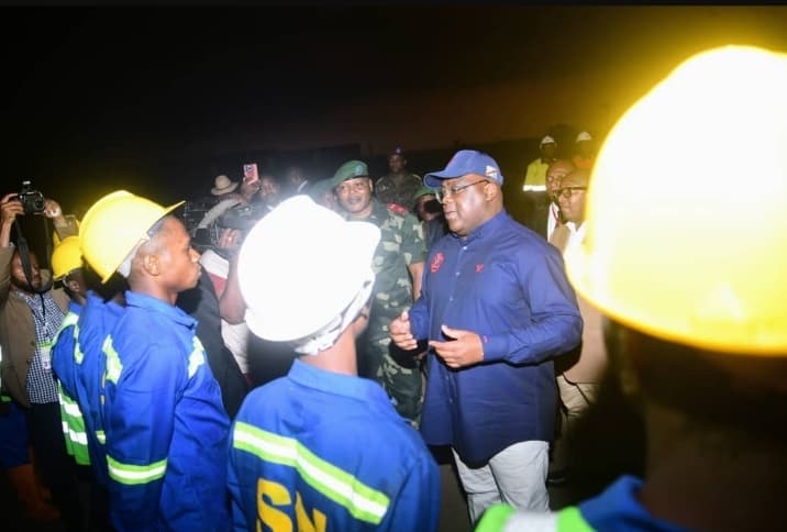 RD Congo : Félix Tshisekedi satisfait de l'encadrement de la jeunesse de Kananga par le Service national