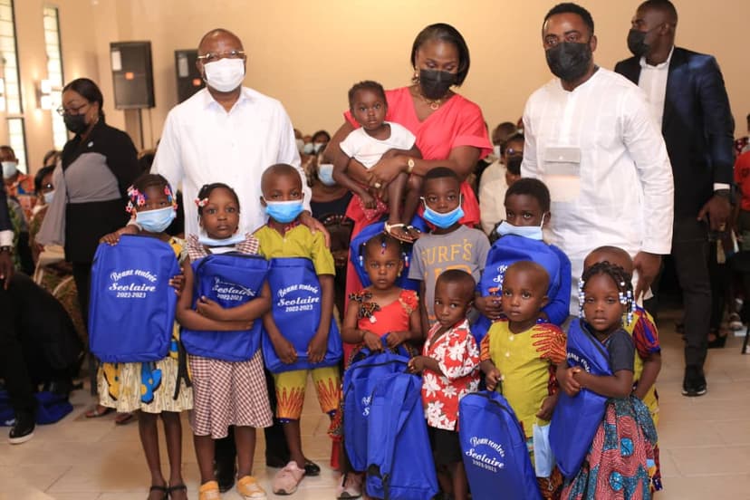 Kits scolaires aux enfants de détenus : Nadiany Bamba témoigne sur la vie d'épouse et d'enfants de prisonniers