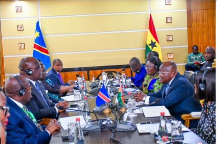 Coopération RDC - Ghana : Félix Tshisekedi et Nana Akufo-Addo ont décidé de convoquer la grande commission mixte
