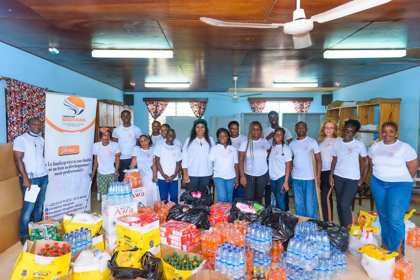 Journées handicap et leadership 2022 : La fondation Mougnan fait d’importants dons aux personnes handicapées