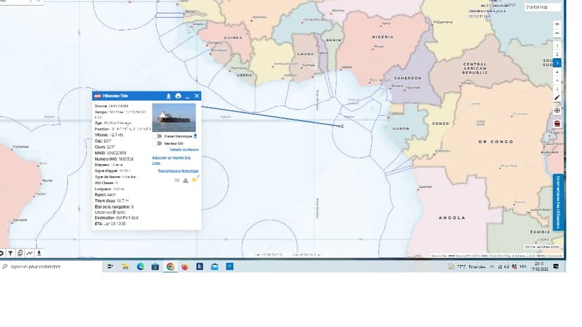Sauvetage maritime : un navire libérien en détresse dans les eaux internationales entre le Cameroun et Nigeria appelle Abidjan au secours, les détails