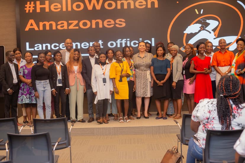 Programme «Hello Women» : Orange Côte d'Ivoire fait la promotion des femmes dans les métiers techniques et numériques.