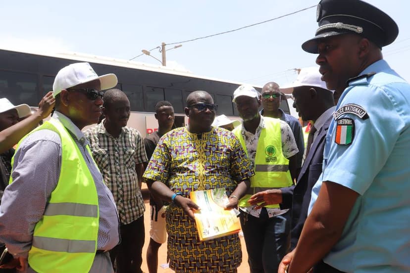 Semaine de la sécurité routière : San Pédro accueille la caravane de sensibilisation