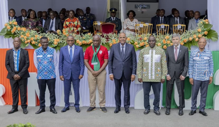 Fête du travail 2023 : Patrick Achi, Adama Kamara et les travailleurs se parlent