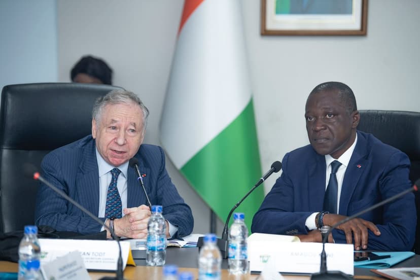 Côte d'Ivoire : Amadou Koné présente la strategie nationale de la sécurité routière à l'envoyé spécial de l'ONU