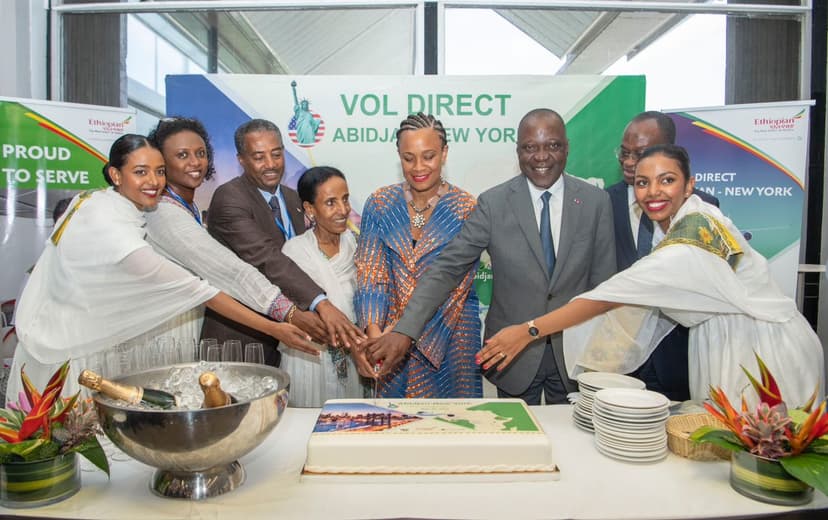 Côte d’Ivoire : Amadou Koné satisfait de la reprise des vols directs Abidjan- New York