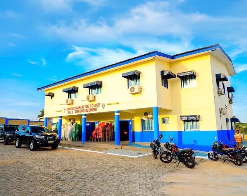 Sécurité à Yamoussoukro : le nouveau commissariat du 3e ouvert au public