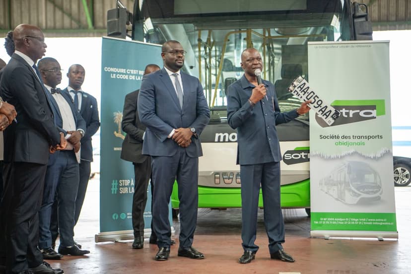 Côte d'Ivoire : voici les caractéristiques de la nouvelle plaque d'immatriculation automobile