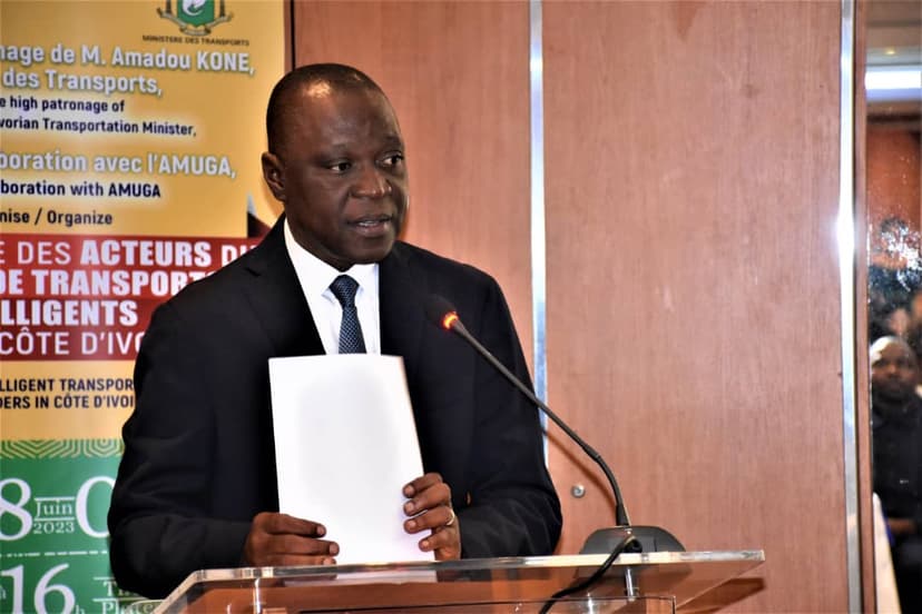 Côte d'Ivoire : Amadou Koné veut développer les outils d'aide à la décision dans les transports.